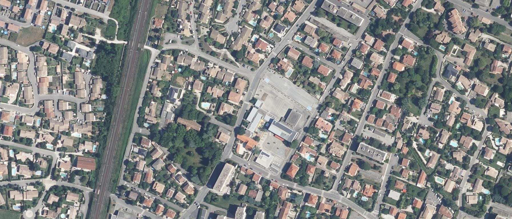 Vue aérienne de Conservatoire National des Arts et Métiers - Auvergne-Rhône-Alpes - Montélimar