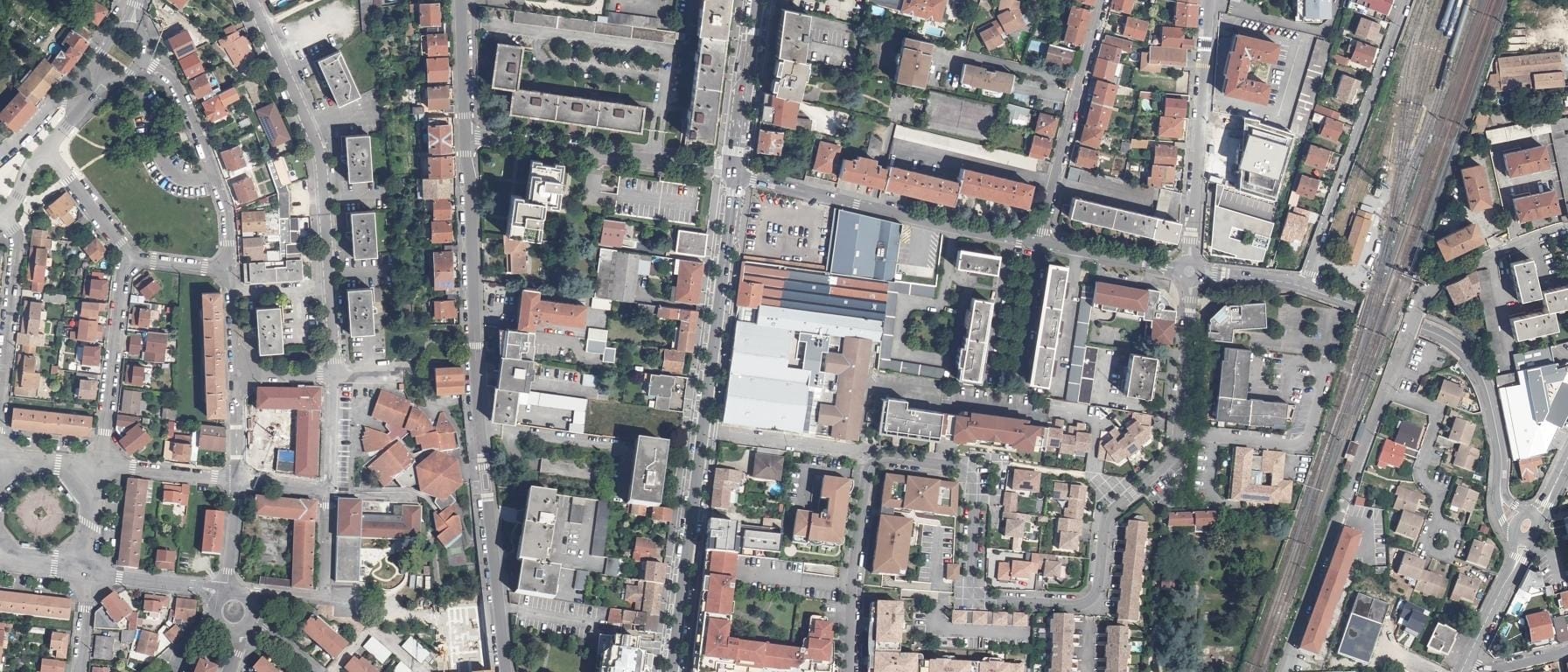 Vue aérienne de Centre de formation d'apprentis de Groupe Alternance-Valence