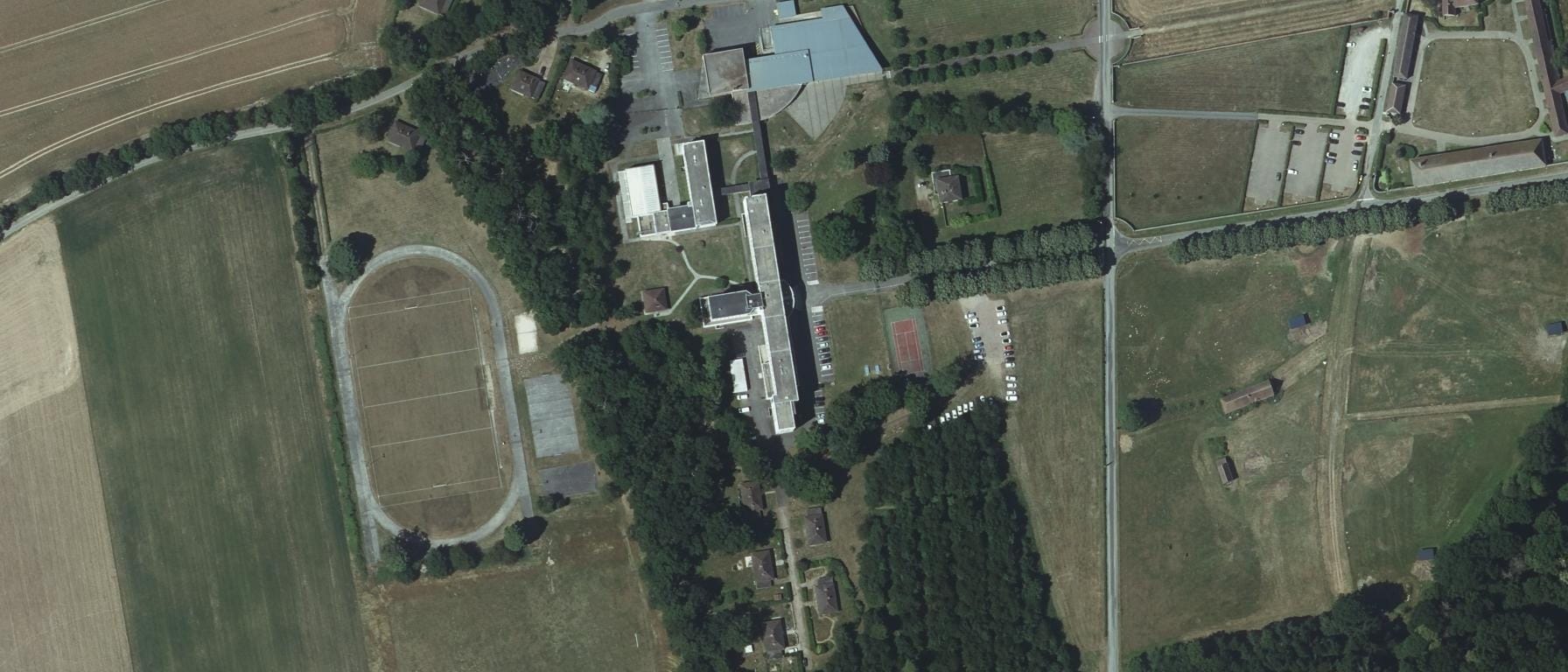 Vue aérienne de Lycée agricole Edouard de Chambray
