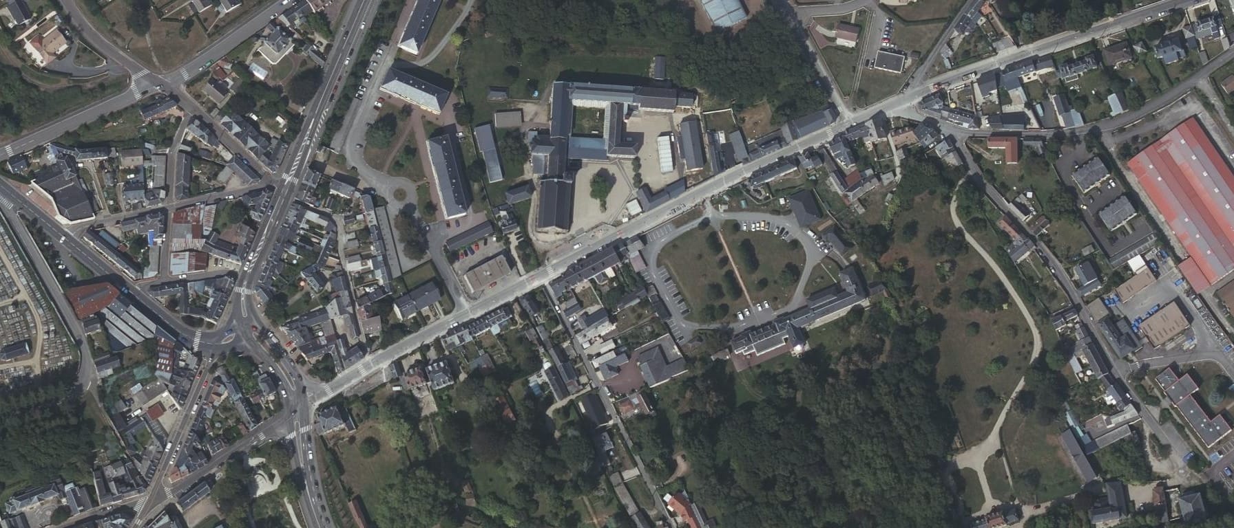 Vue aérienne de Lycée Saint-Anselme