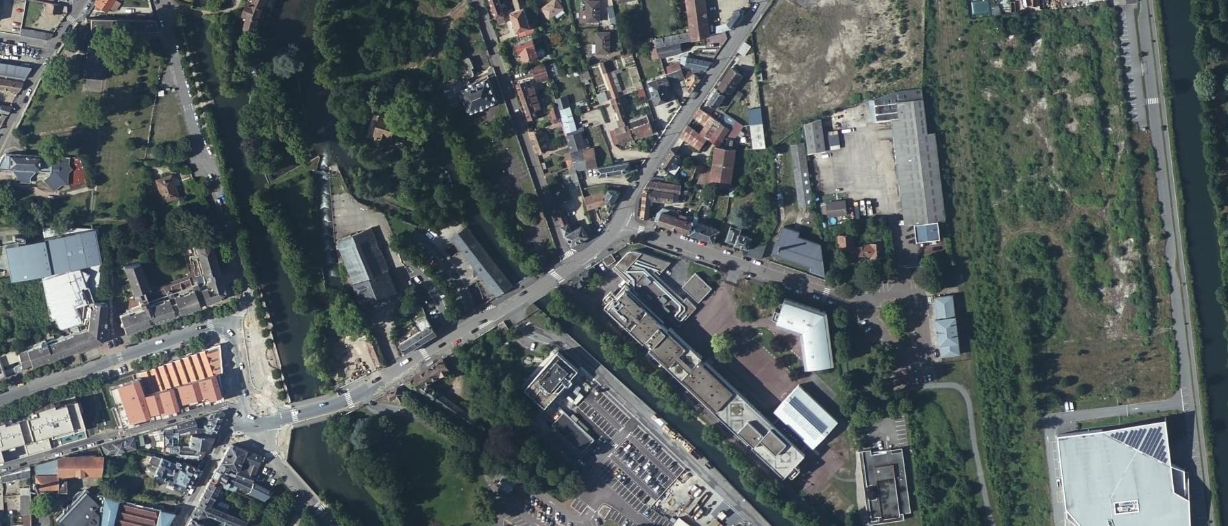 Vue aérienne de IFPRA - Lycée Jean-Baptiste Decretot