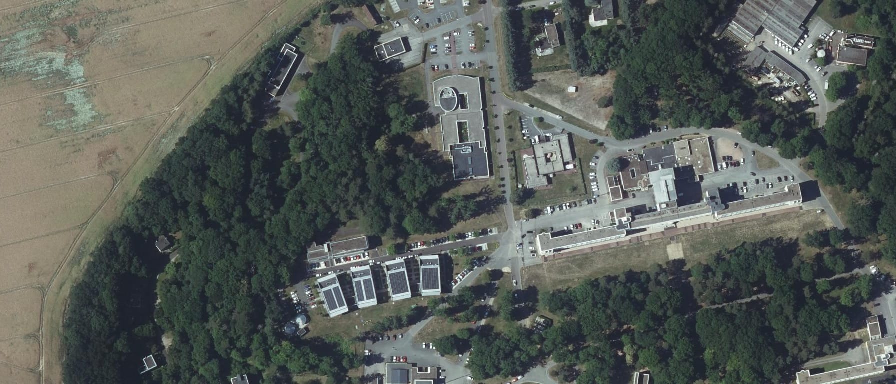Vue aérienne de Instituts de formation La Musse
