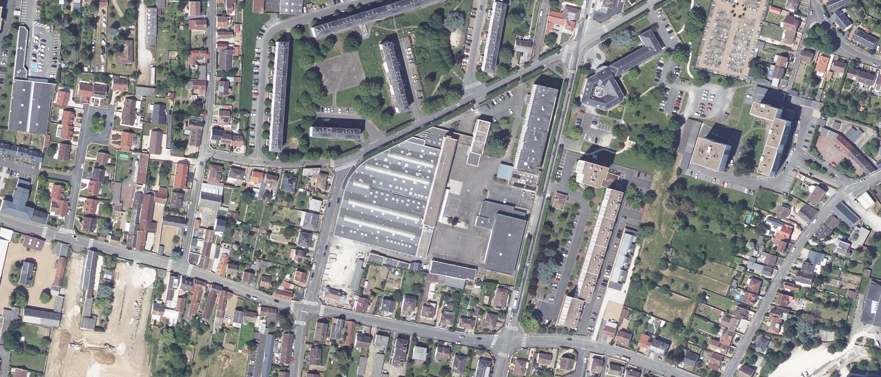 Vue aérienne de Lycée professionnel Du Batiment Ph De L Orme