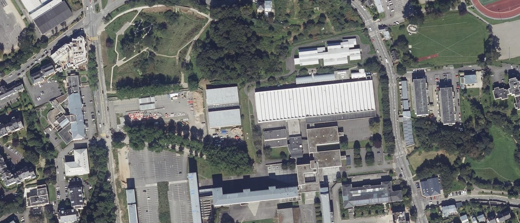 Vue aérienne de Lycée Vauban