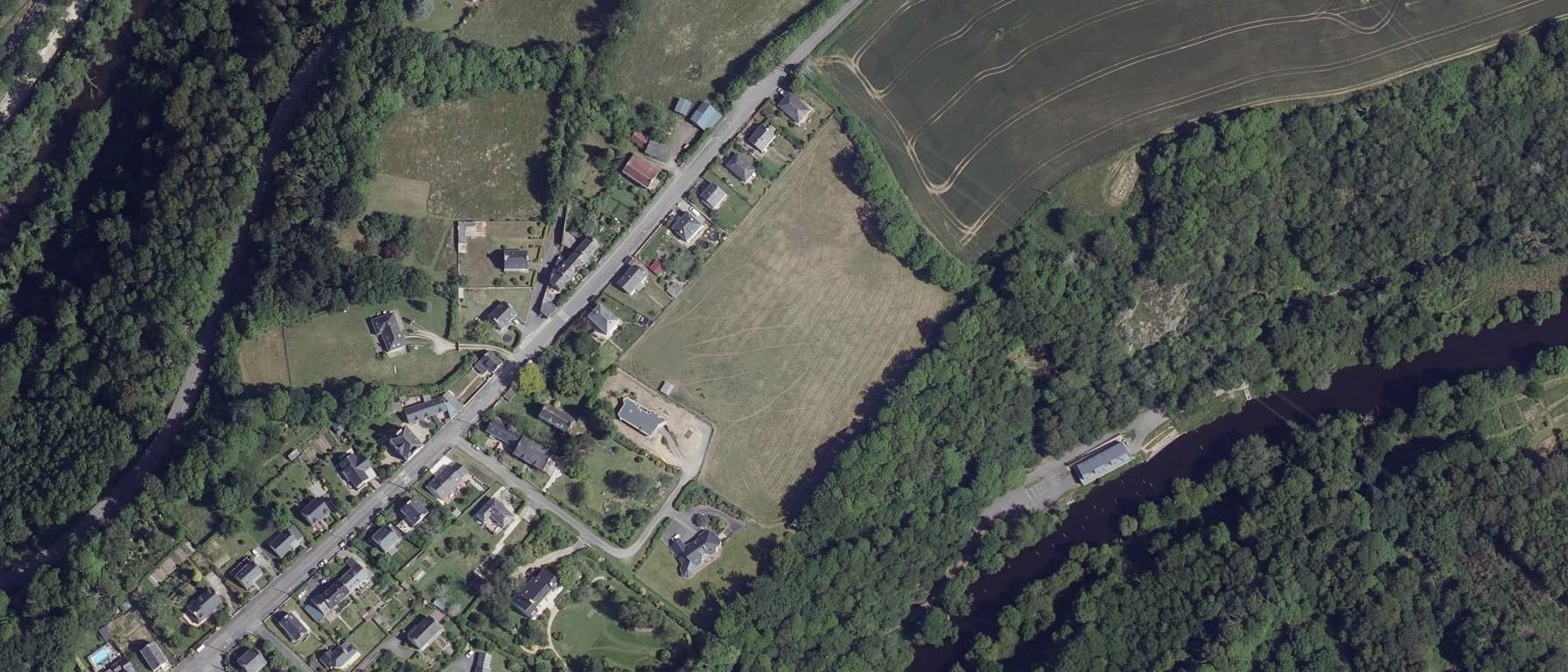 Vue aérienne de Lycée de Kerneuzec