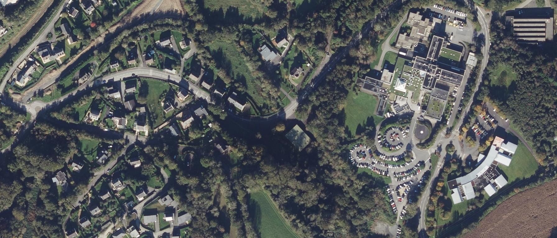 Vue aérienne de Lycée Saint-Joseph