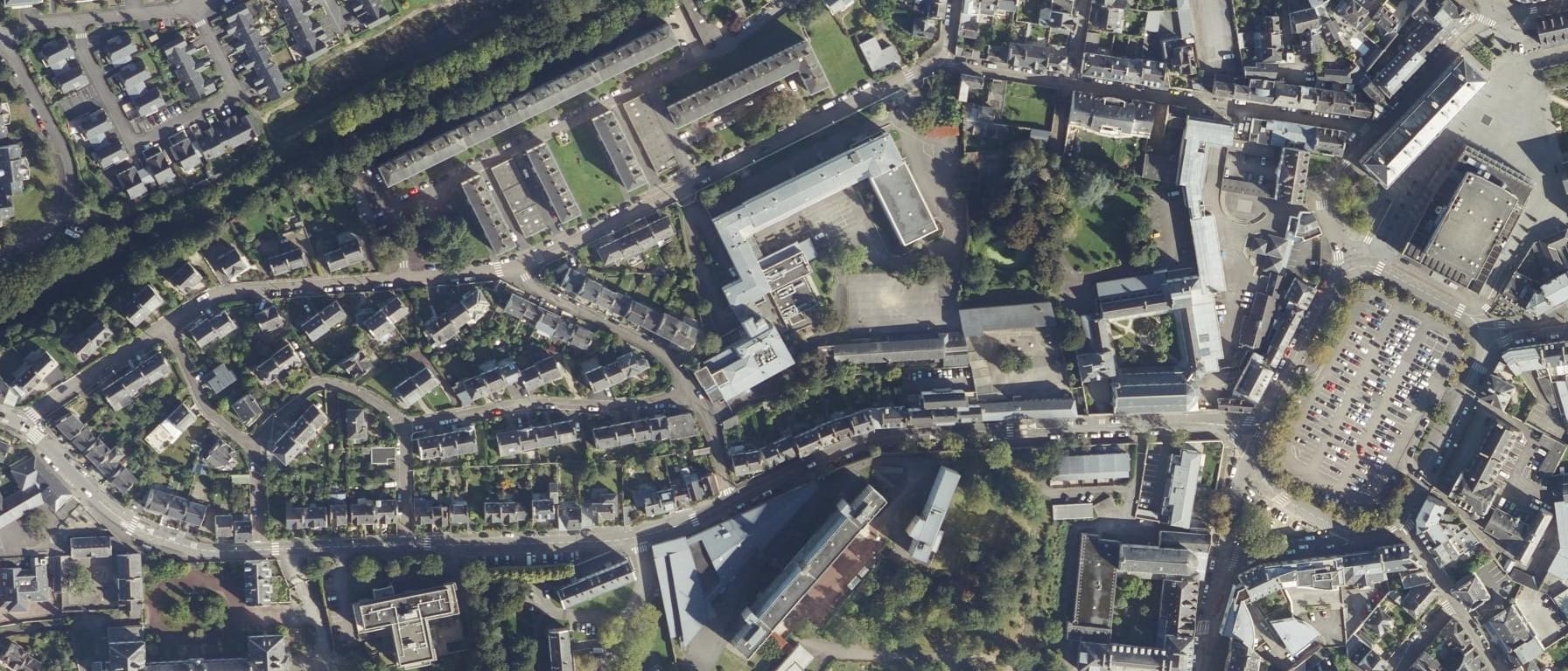 Vue aérienne de Lycée Le Paraclet
