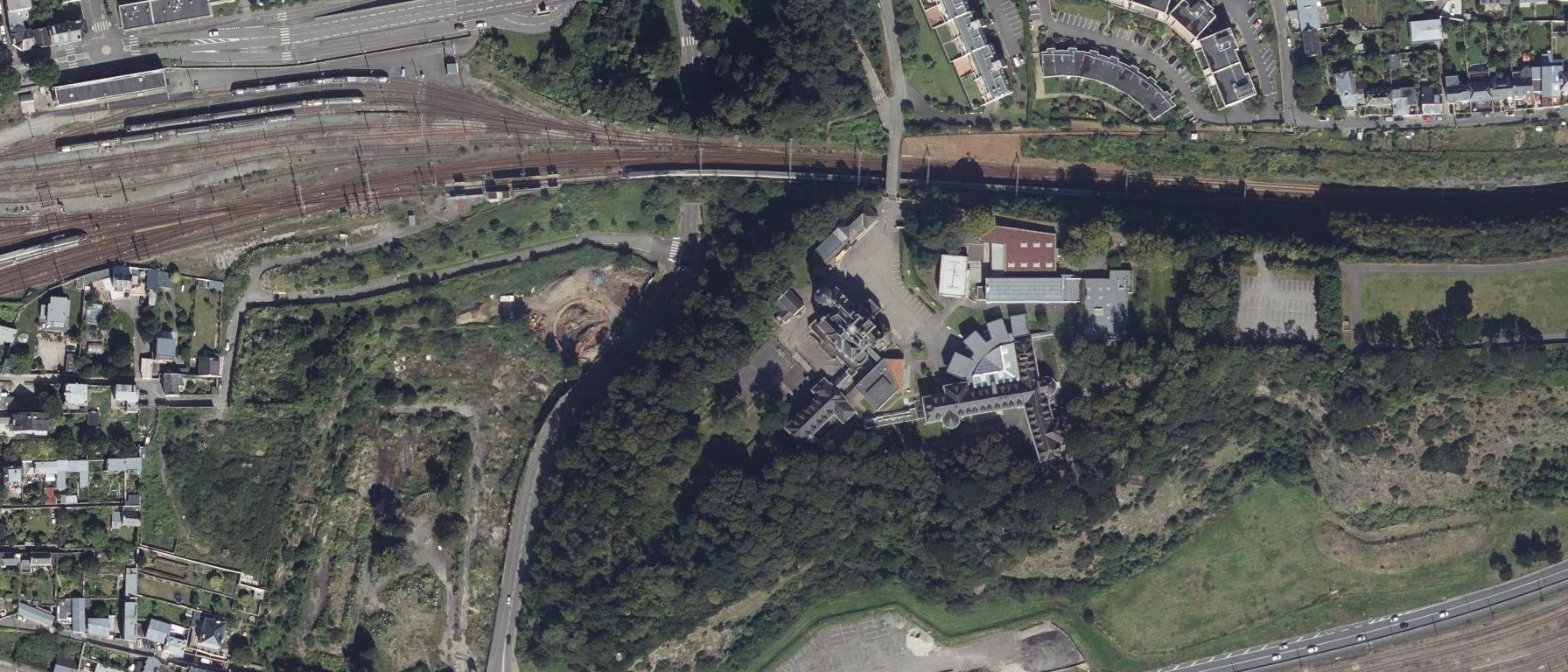 Vue aérienne de Lycée Estran Fenelon