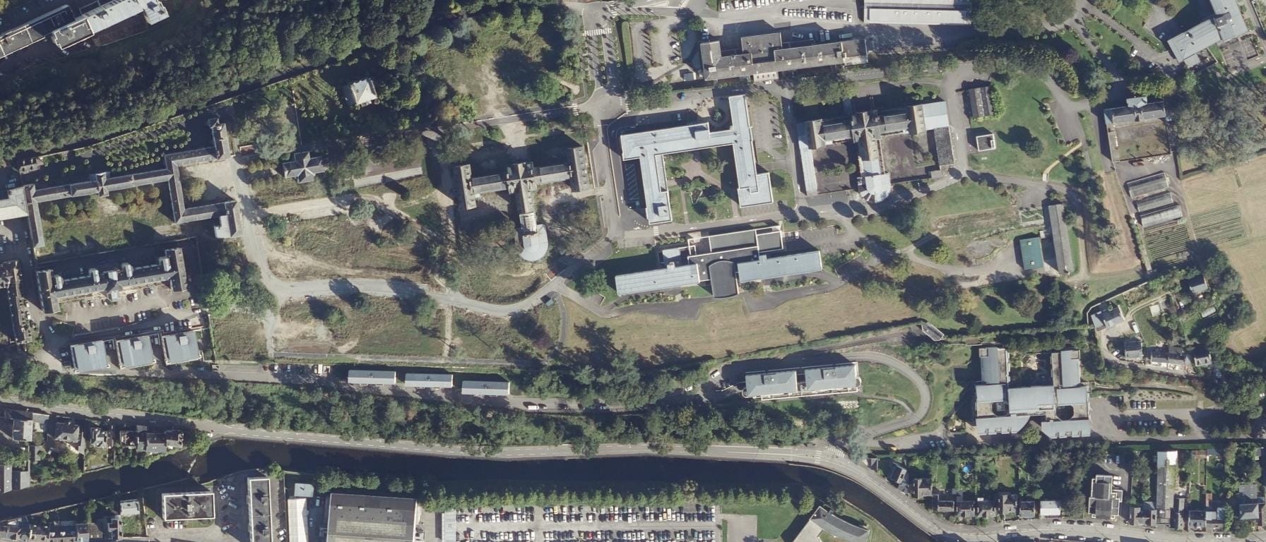 Vue aérienne de IFSI Quimper