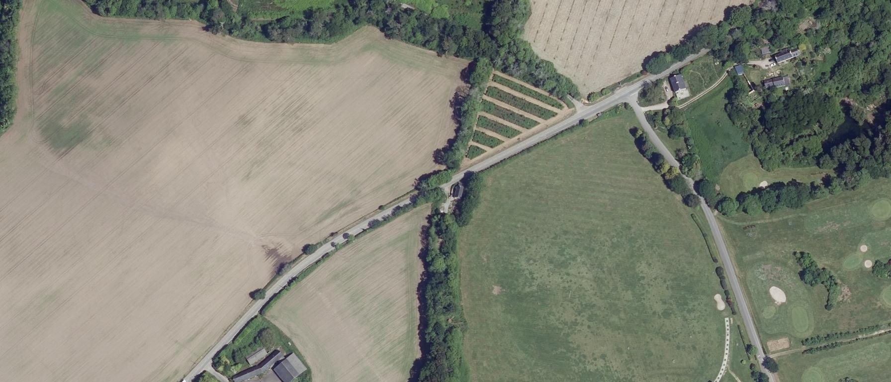 Vue aérienne de Lycée agricole DE KERBERNEZ