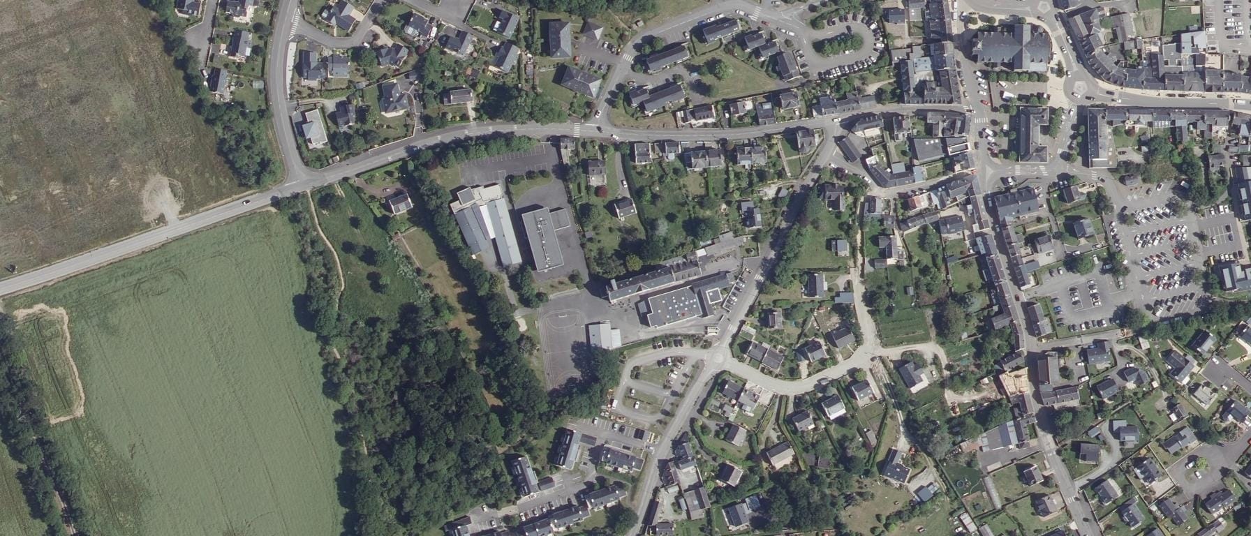 Vue aérienne de Lycée St Joseph
