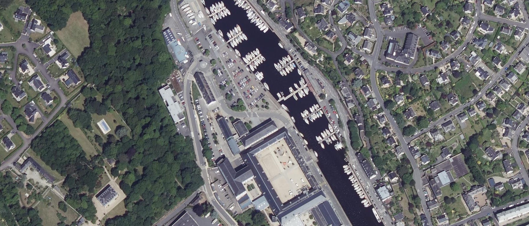 Vue aérienne de I.U.T de Brest - Site de Morlaix