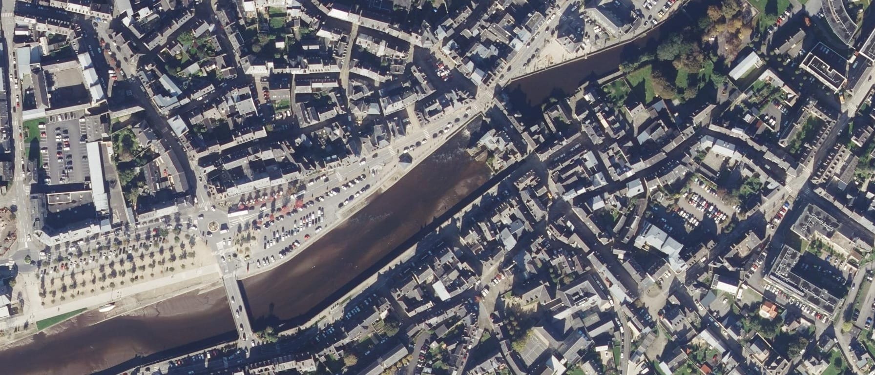 Vue aérienne de GRETA-CFA Landerneau L'Elorn