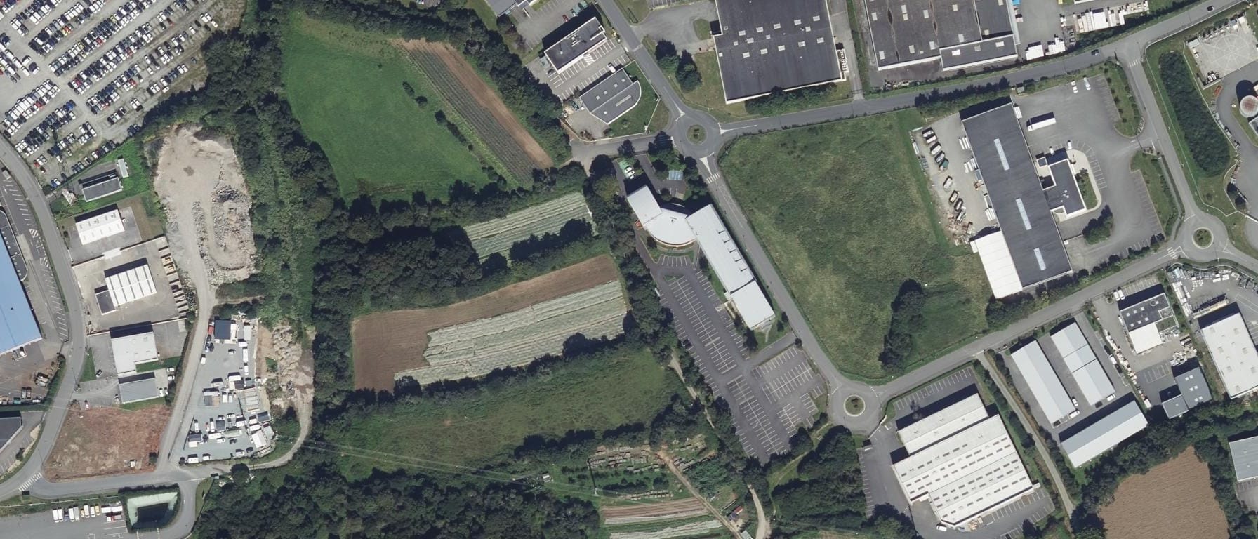 Vue aérienne de ITES BREST