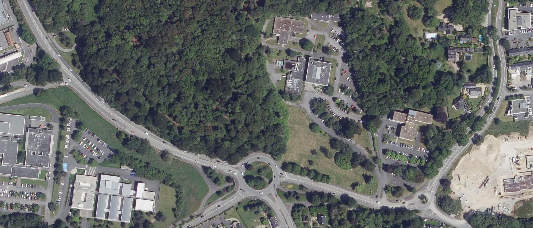 Vue aérienne de SUP 'IFAC - QUIMPER