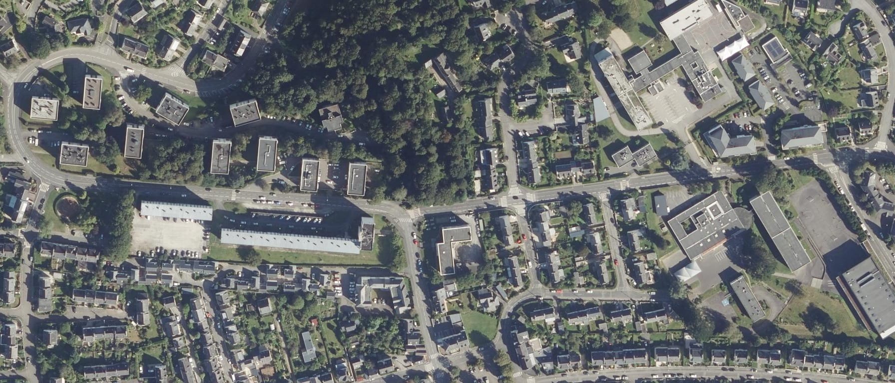 Vue aérienne de Skilzh