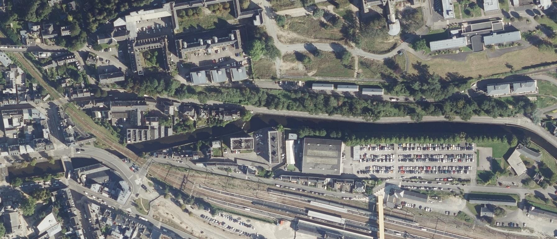 Vue aérienne de IFPS - IFMEM Quimper Cornouaille
