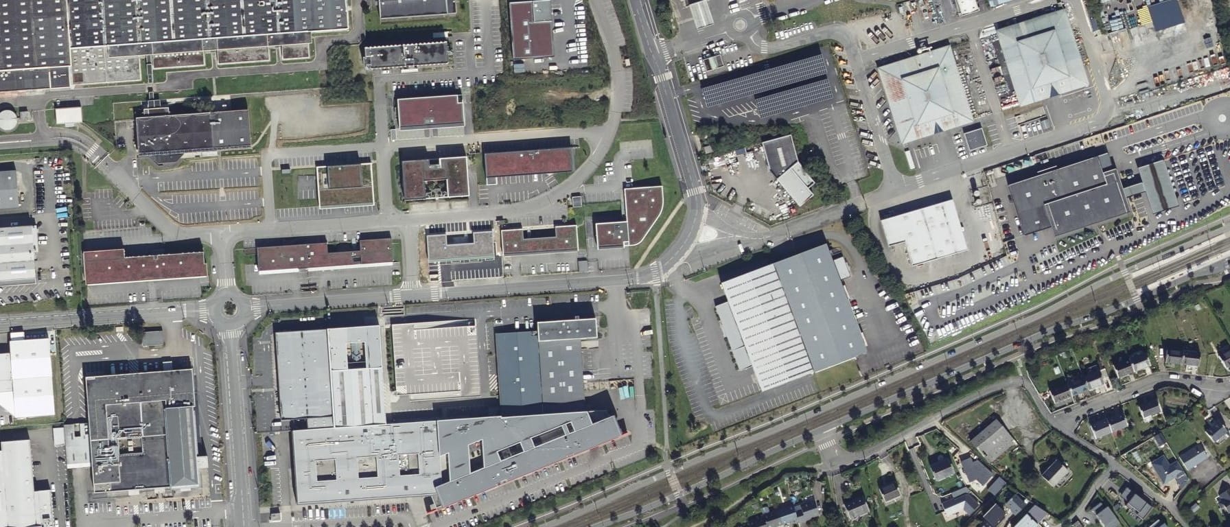 Vue aérienne de POLE BTS ALTERNANCE BREST