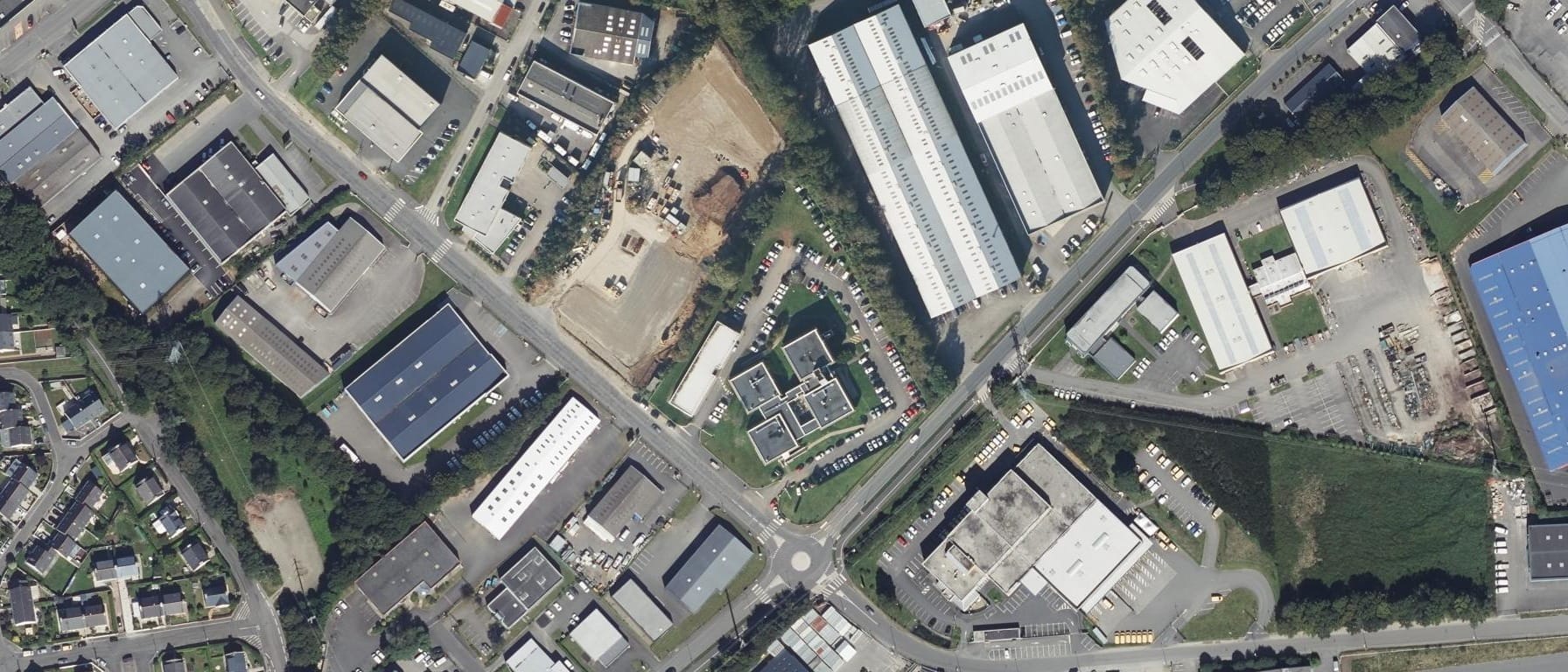 Vue aérienne de Skilzh