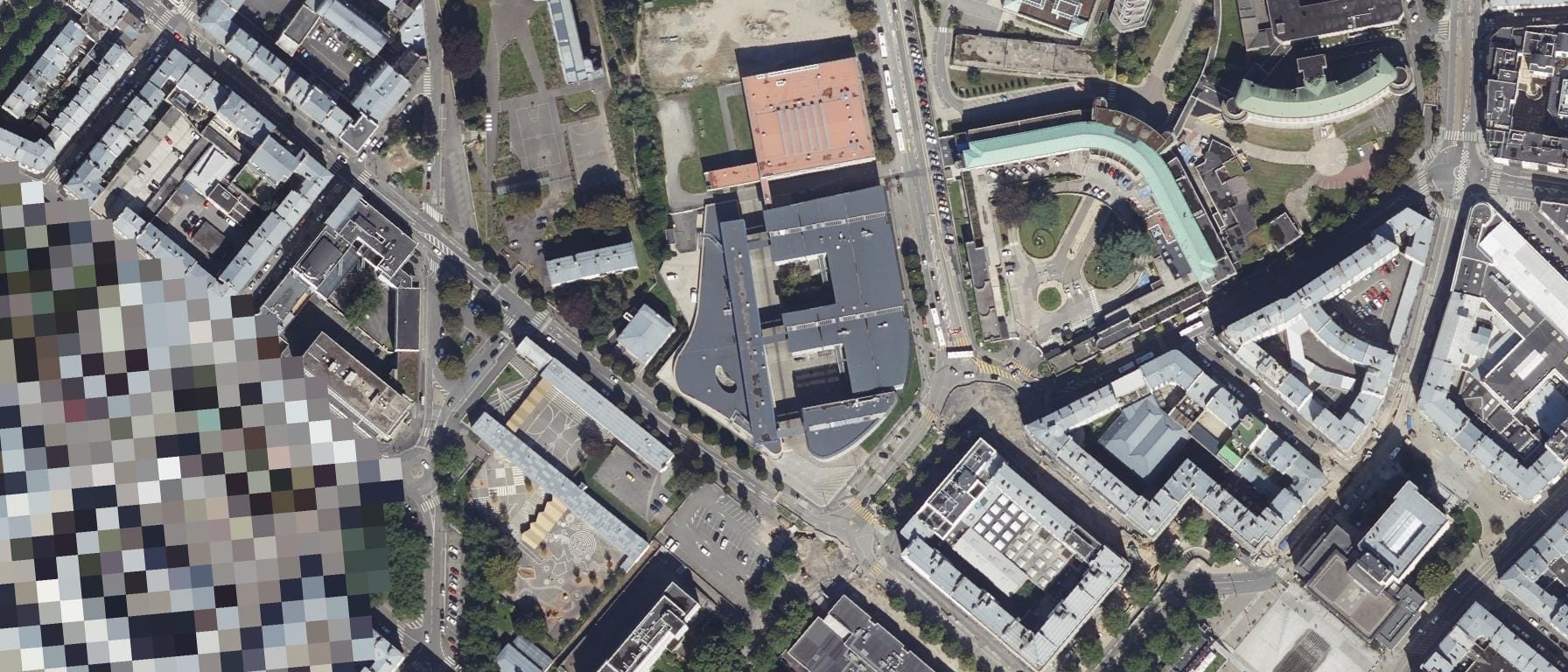 Vue aérienne de Université de Brest (EPE)