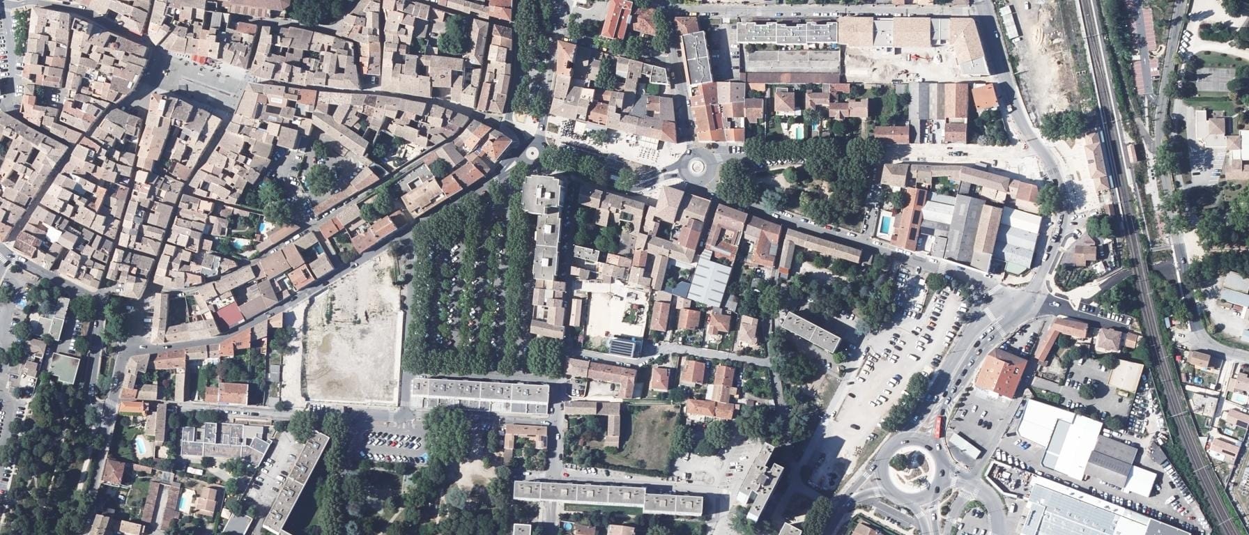 Vue aérienne de Lycée professionnel Sainte-Marie