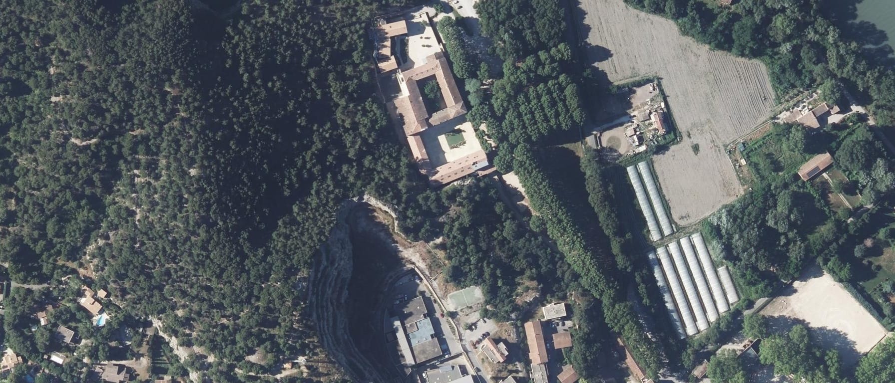 Vue aérienne de Lycée Polyvalent Privé d'Alzon Saint-Felix