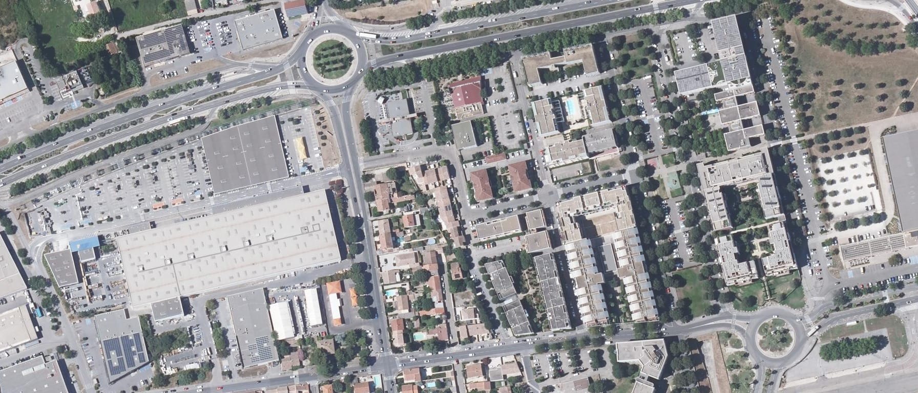 Vue aérienne de Pigier - Formanîmes (30)