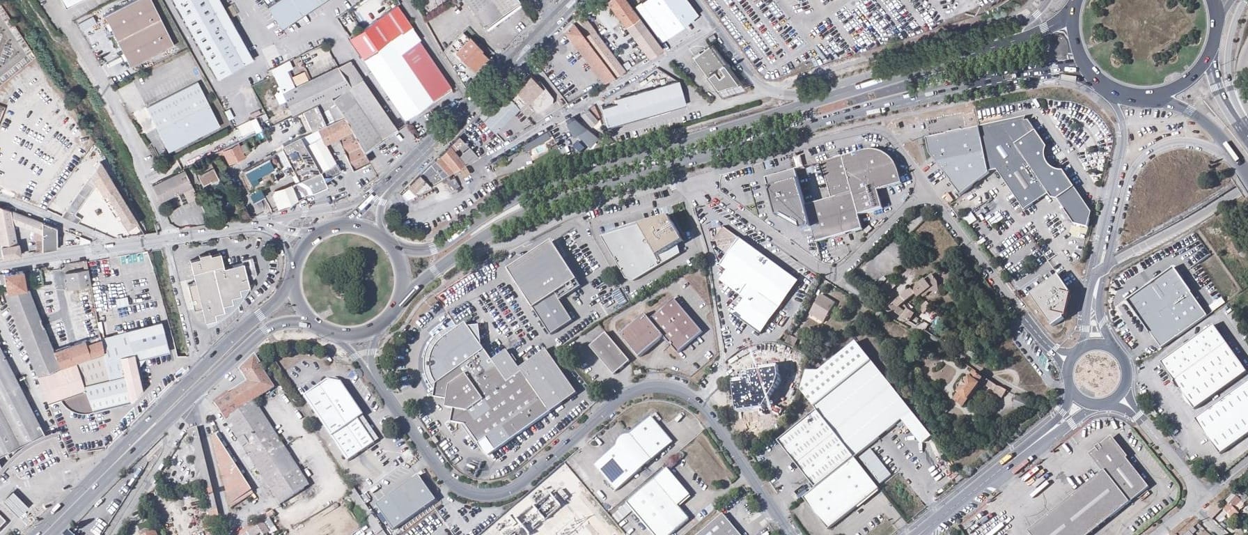 Vue aérienne de Groupe Alternance Nîmes