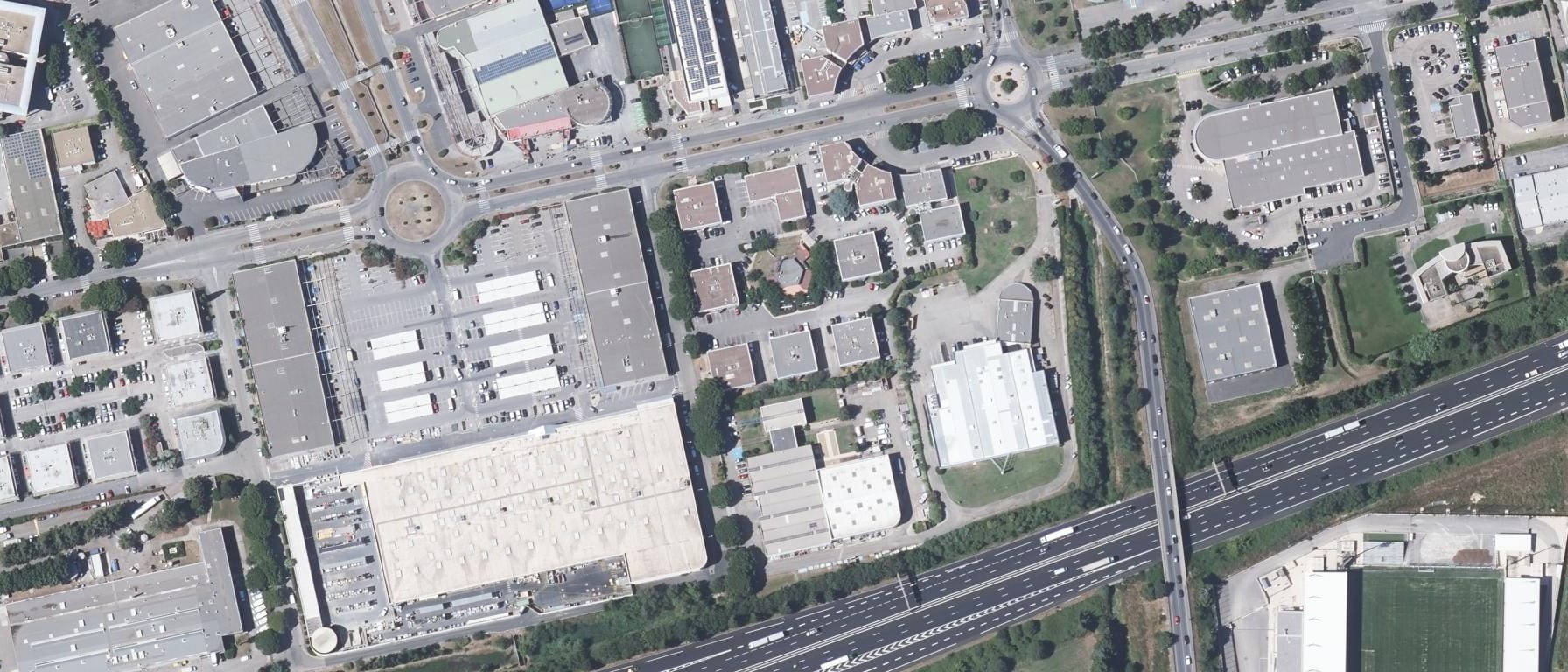 Vue aérienne de KEYCE ACADEMY (Nîmes - 30)