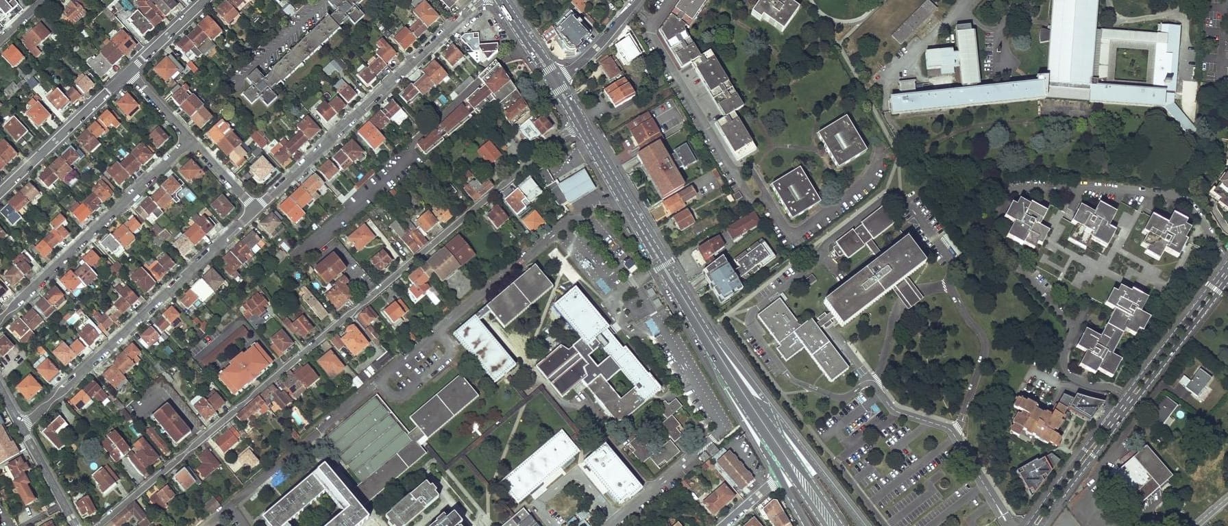 Vue aérienne de I.U.T de Toulouse