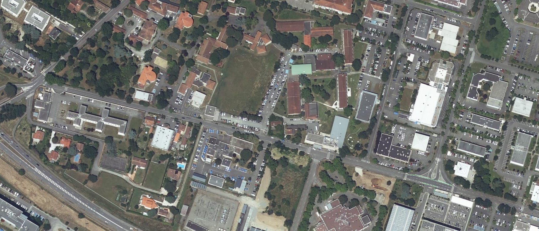 Vue aérienne de Inkipit - Campus de Toulouse