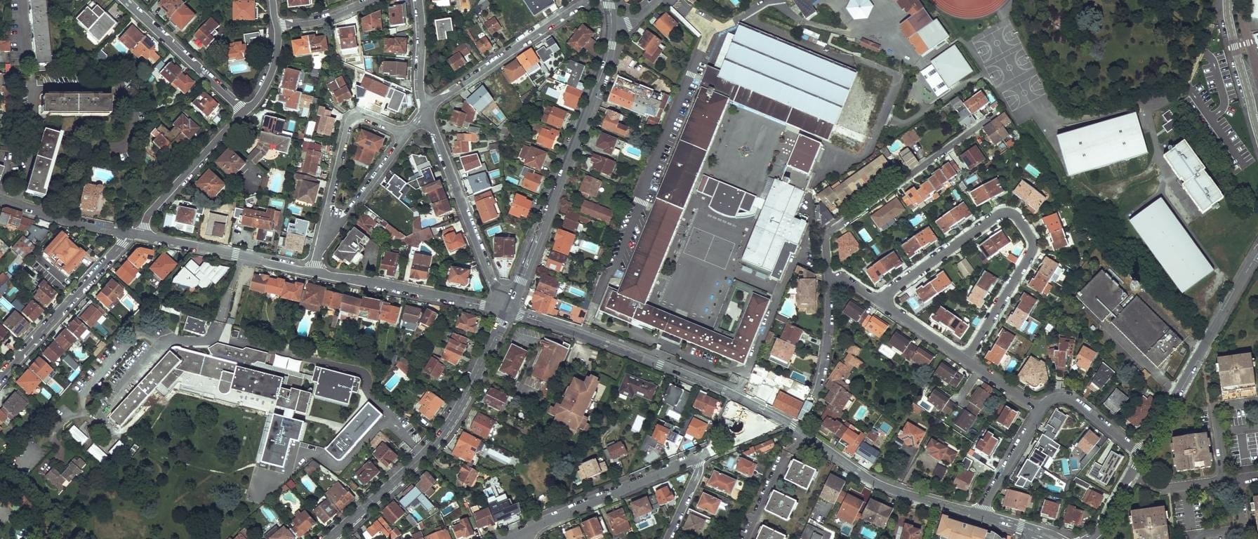 Vue aérienne de Lycée Saint-Joseph