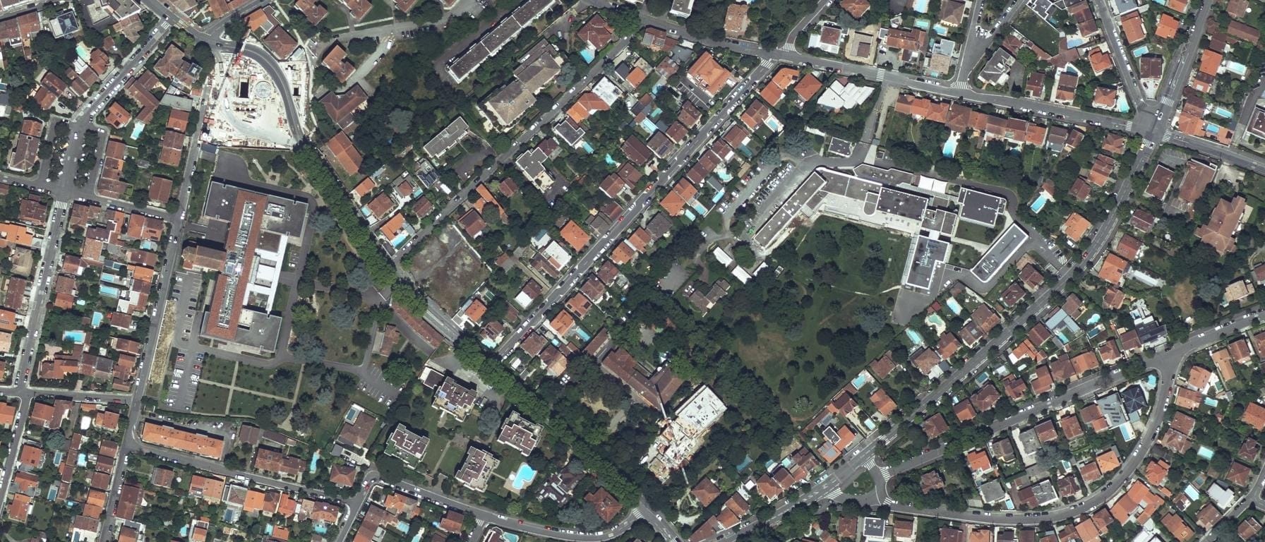 Vue aérienne de Institut Limayrac (Toulouse - 31)