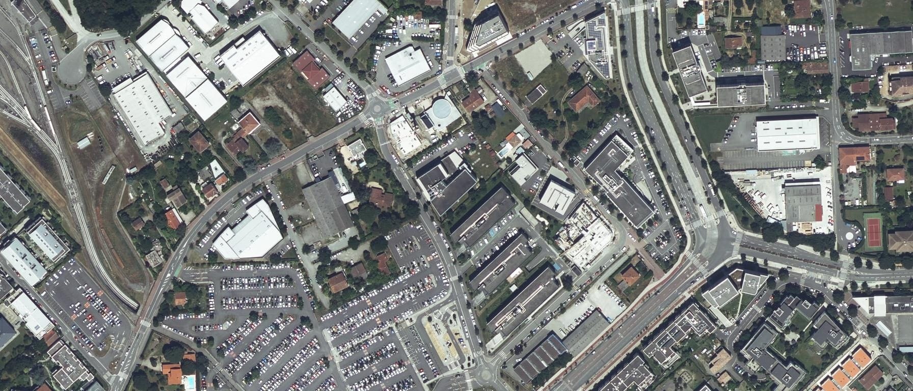 Vue aérienne de Lycée Issec Pigier