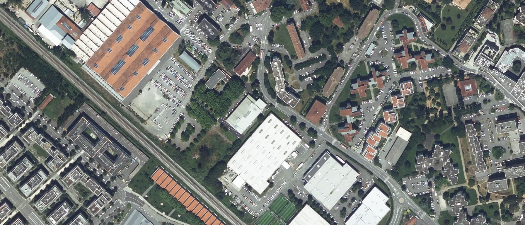 Vue aérienne de CFA de la Pharmacie - Université Paul Sabatier UT3