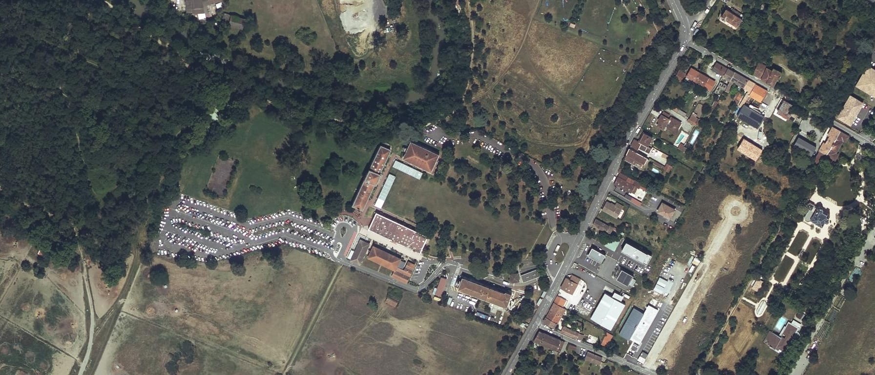 Vue aérienne de IFTS - Croix-Rouge Compétence Occitanie - site de Toulouse