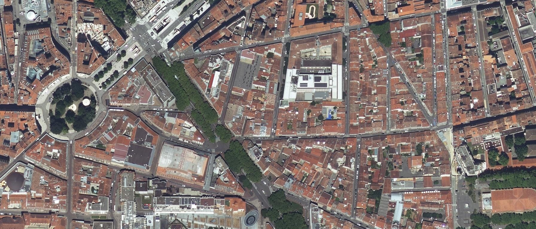 Vue aérienne de ISTEF - Institut Supérieur Technique privé d'Enseignement et de Formation Toulouse