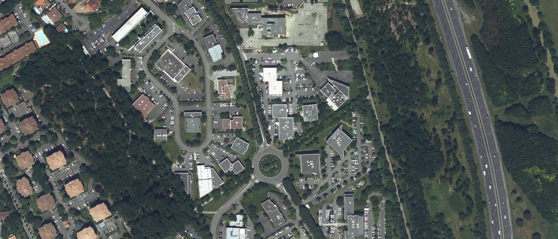 Vue aérienne de AFTRAL TRANSPORT ET LOGISTIQUE