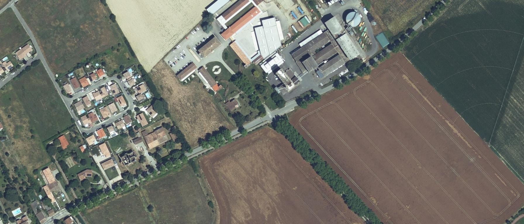 Vue aérienne de INNOVAPOLE ONDES