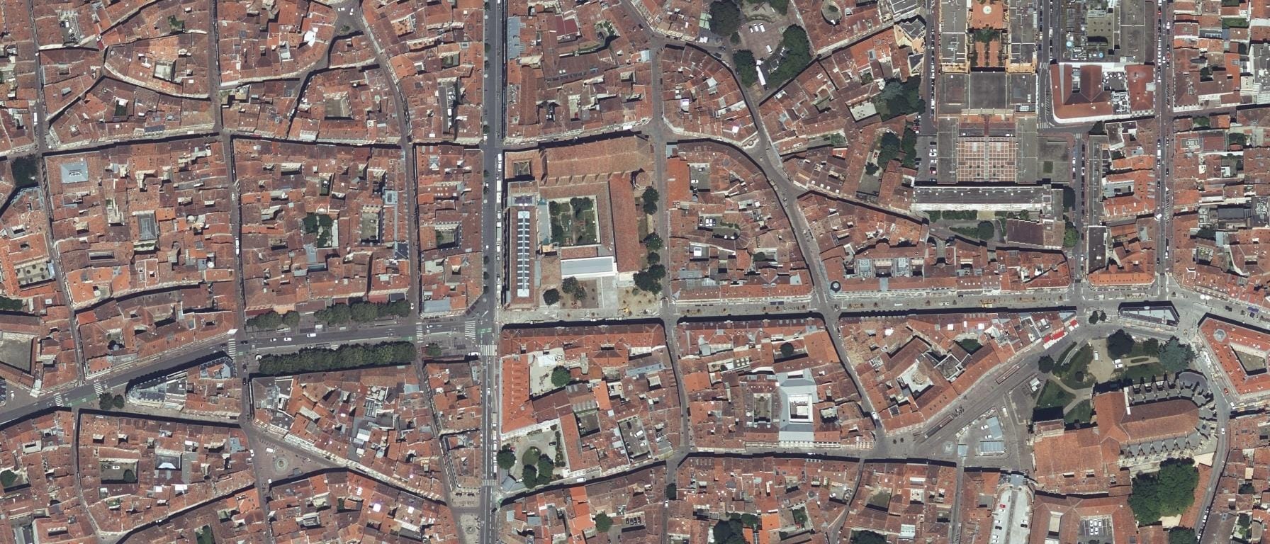 Vue aérienne de ECOLE SUPERIEURE PRIVEE CPES - CENTRE IPRESS (Toulouse - 31)