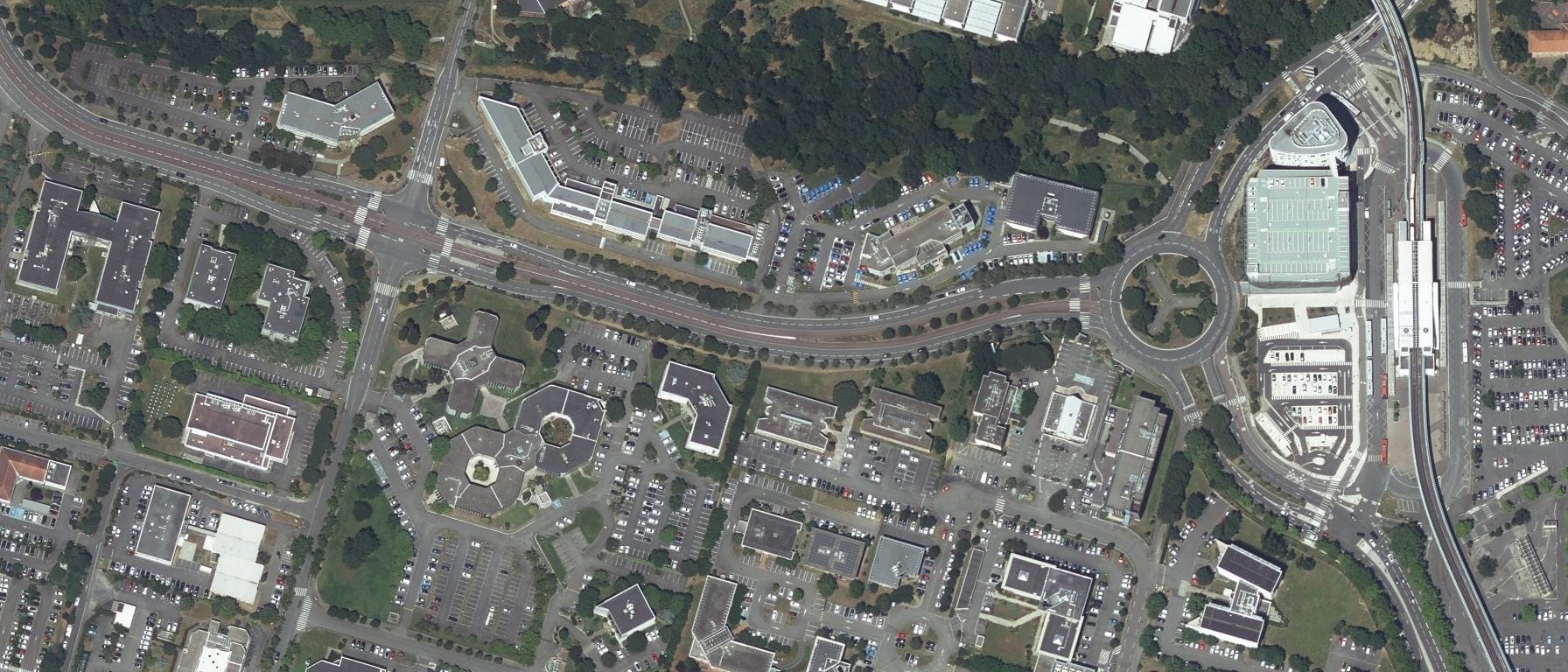 Vue aérienne de CFA PROMOTRANS