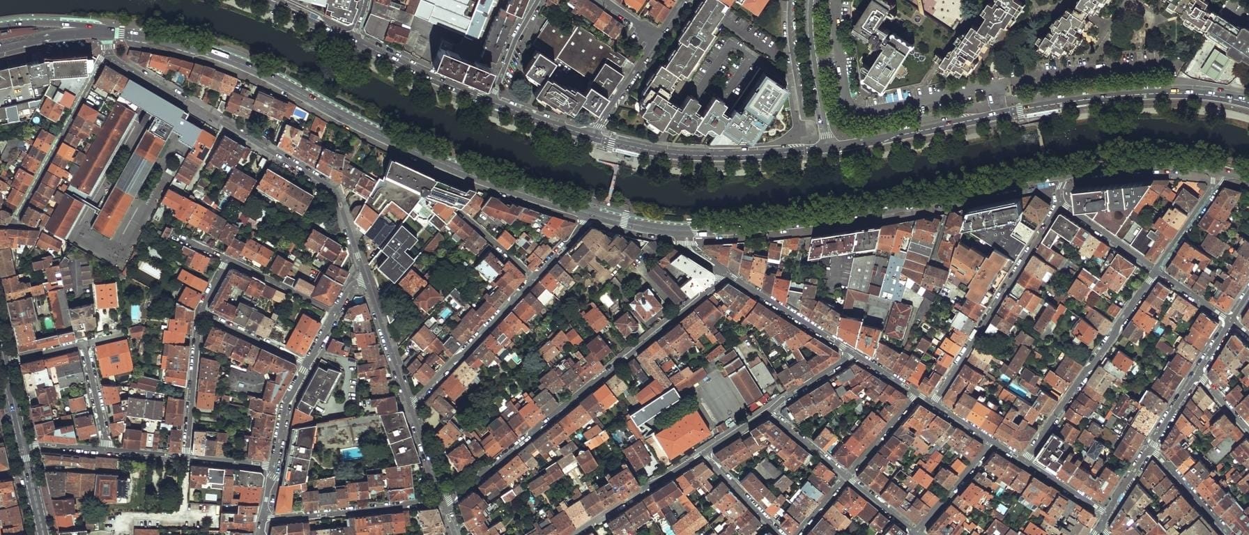 Vue aérienne de Ecoles Billières - Billières formation (Toulouse - 31)