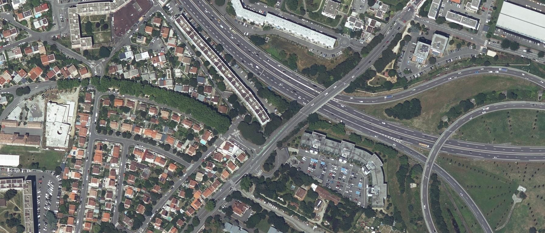 Vue aérienne de Groupe Alternance Toulouse