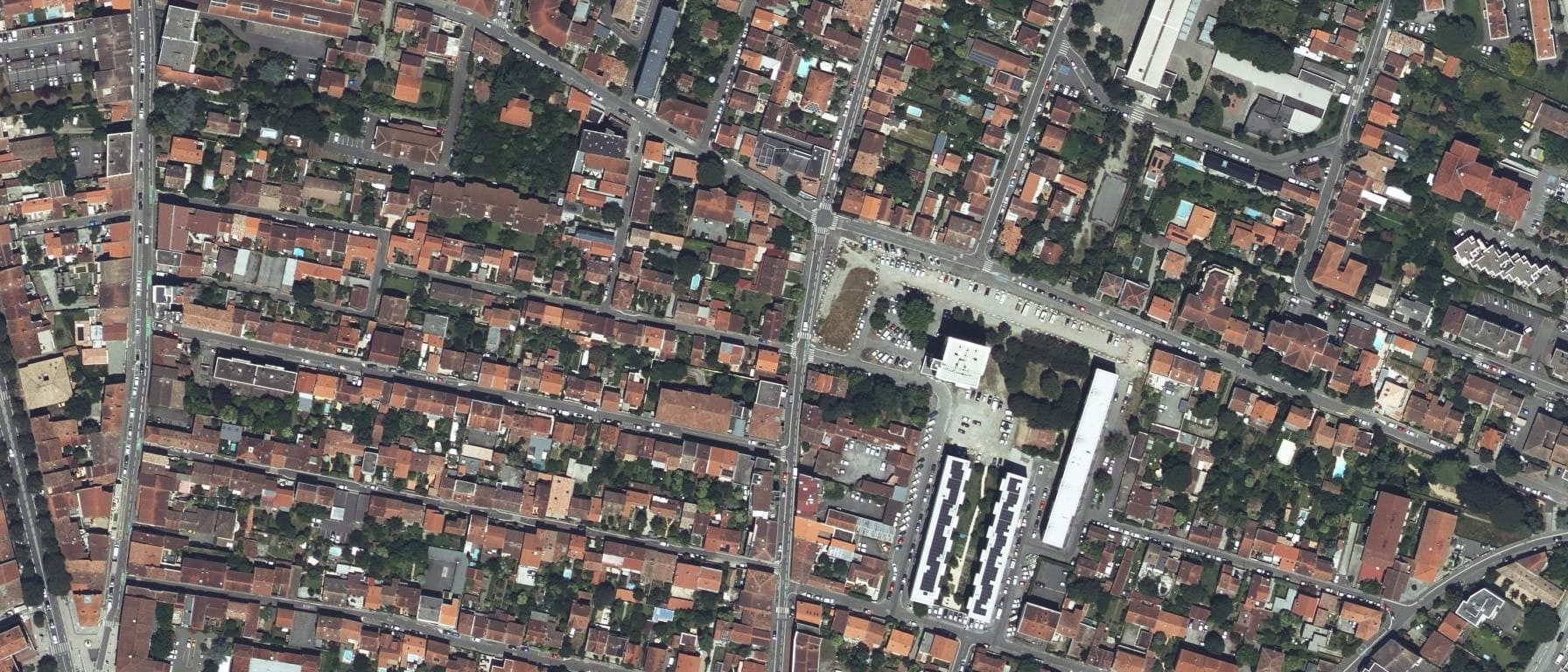 Vue aérienne de CFA - CFAP ( Centre de Formation Apprentissage et Perfectionnement)