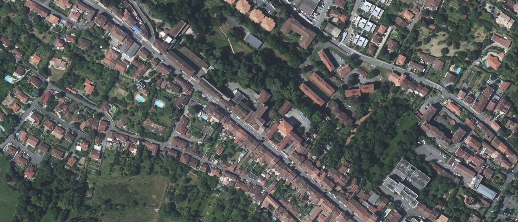 Vue aérienne de Lycée Oratoire Sainte-Marie