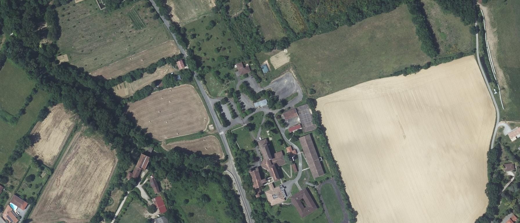 Vue aérienne de CFA Agricole du Gers