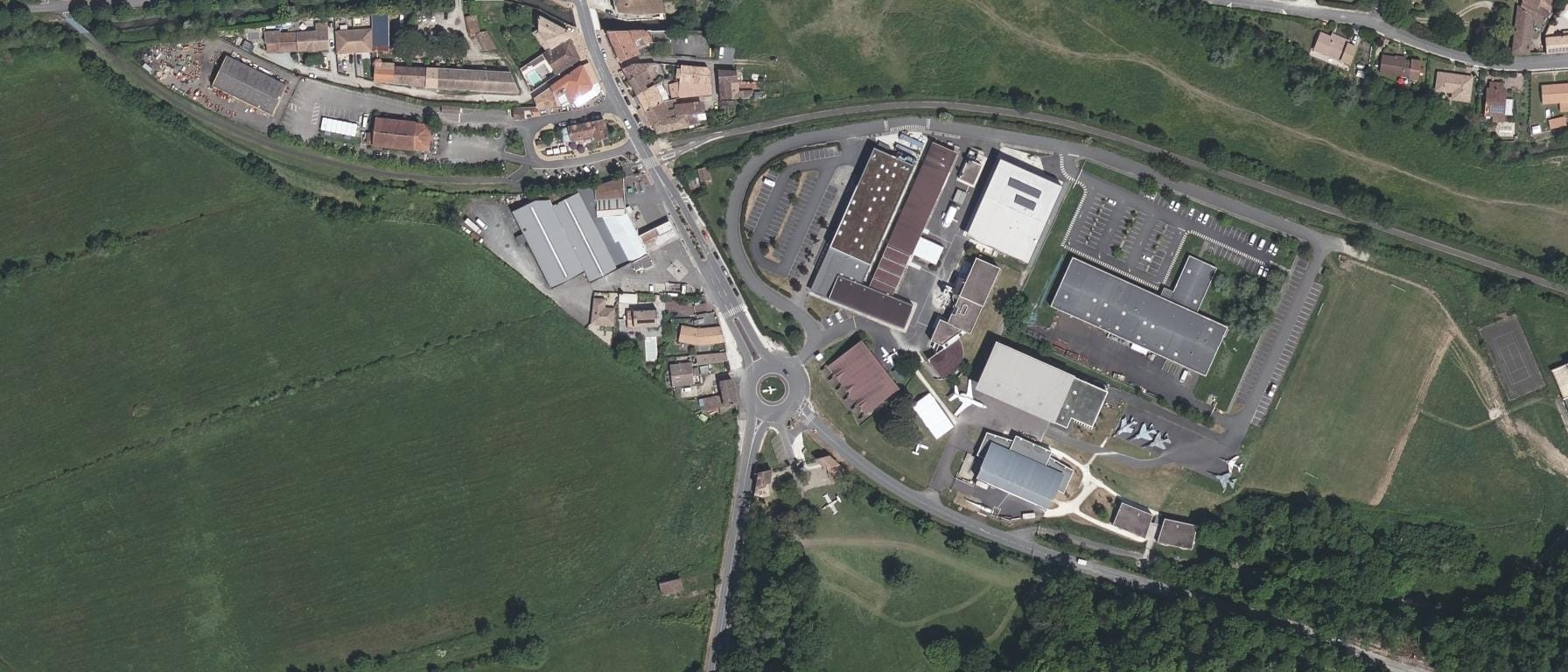 Vue aérienne de Lycée professionnel Flora Tristan
