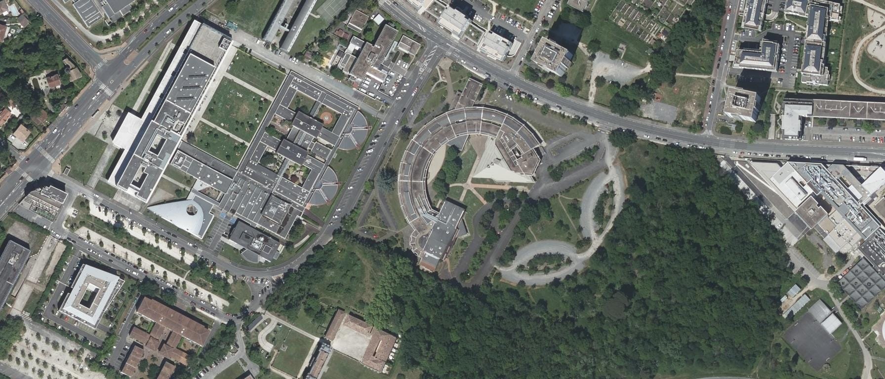 Vue aérienne de I.R.T.S. NOUVELLE - AQUITAINE