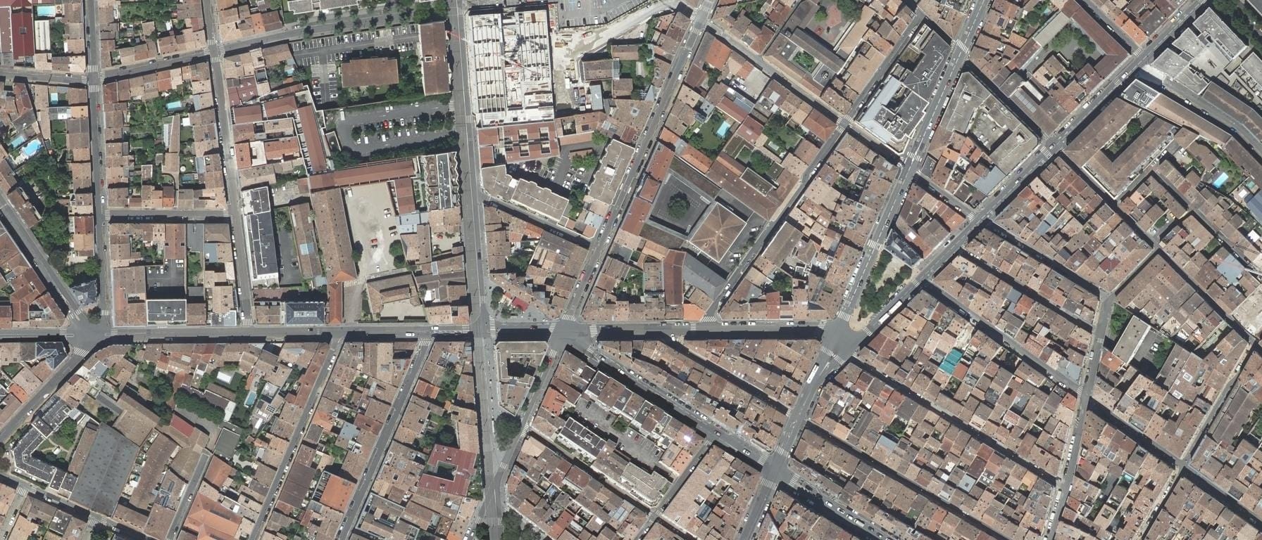 Vue aérienne de Lycée professionnel Les Chartrons