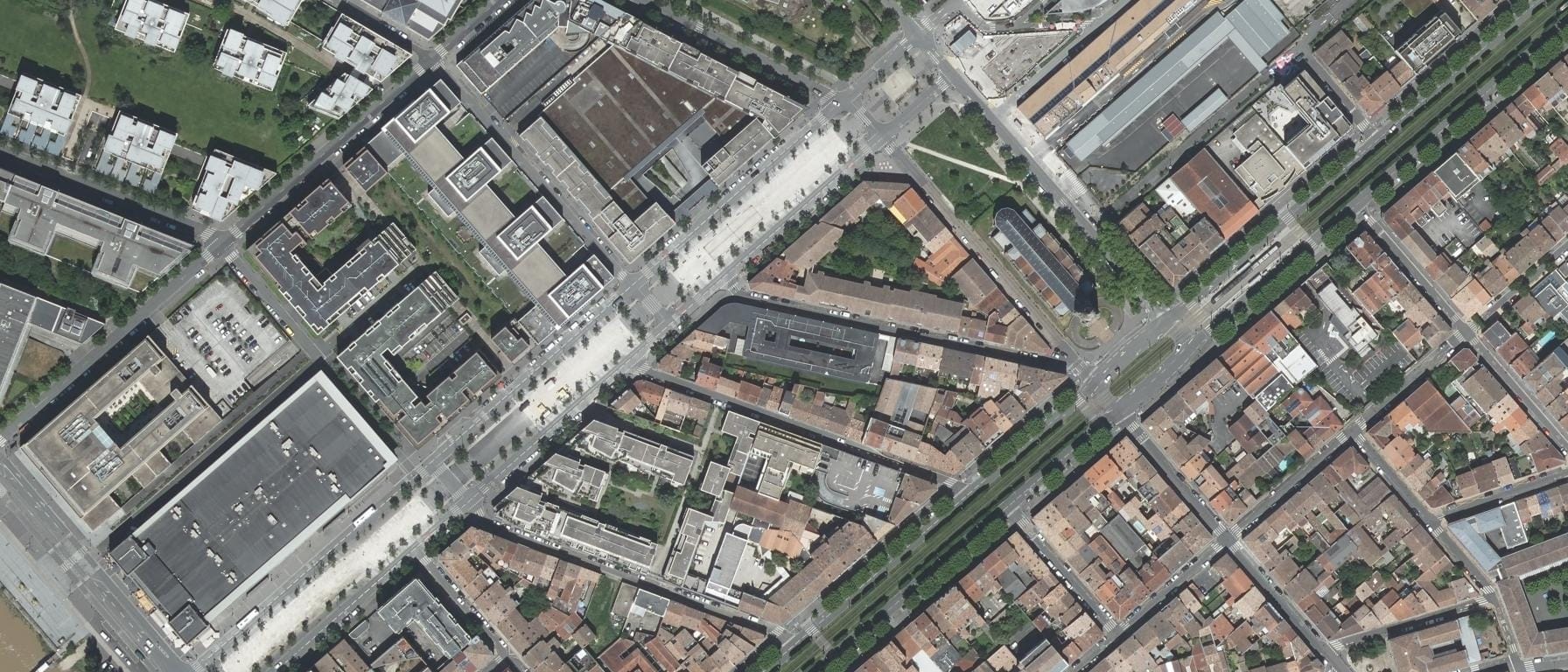 Vue aérienne de Lycée Sainte-Marie Bastide